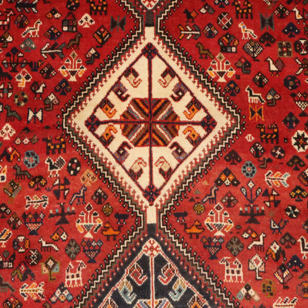 فرش دستبافت شیراز (195×283) سانتیمتر-6