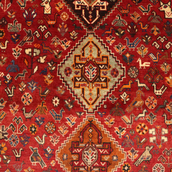 قالیچه دستبافت قشقایی (215×321) سانتیمتر-6