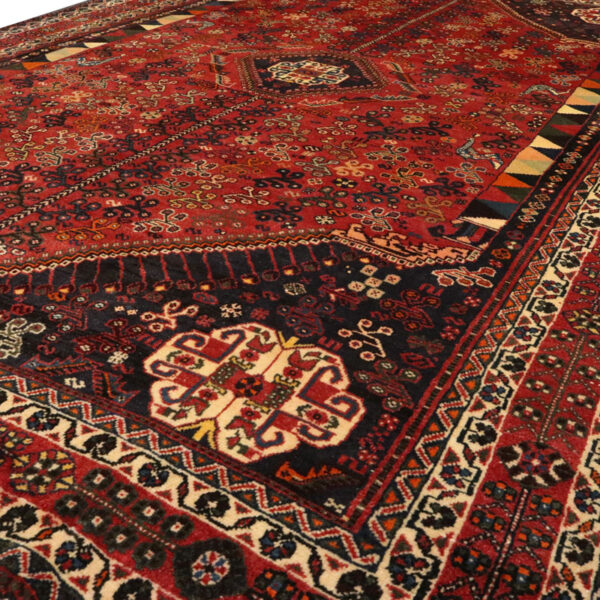 فرش دستبافت قشقایی (216×305) سانتیمتر-8