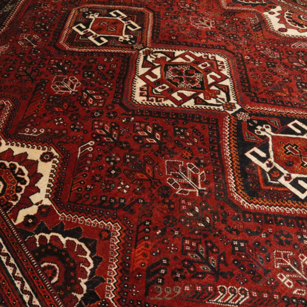 فرش دستبافت قشقایی (219×323) سانتیمتر-5
