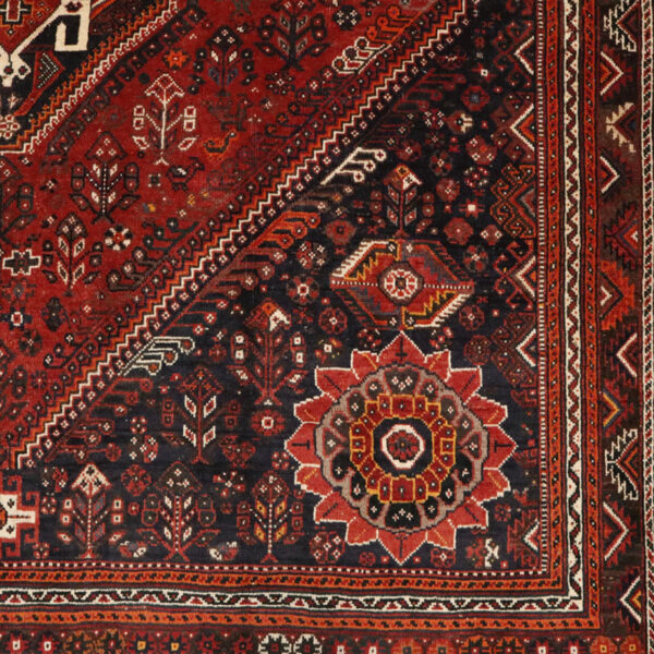 فرش دستبافت قشقایی (219×323) سانتیمتر-8