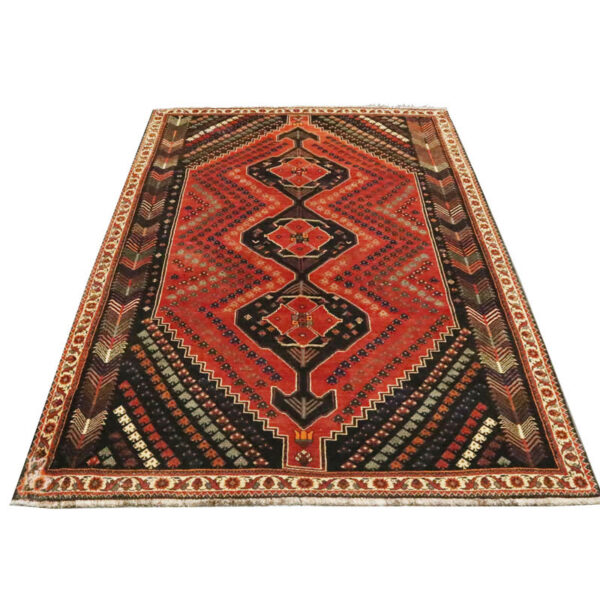 قالیچه دستبافت قشقایی (171×270) سانتیمتر-3