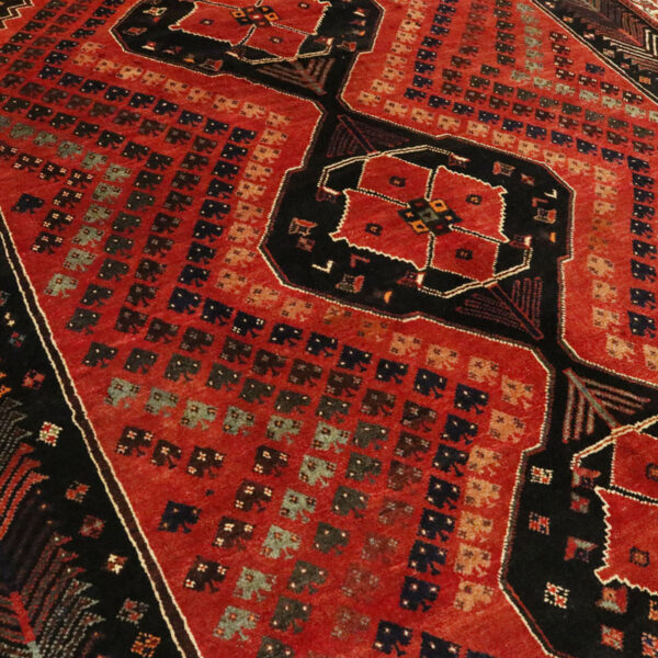 قالیچه دستبافت قشقایی (171×270) سانتیمتر-5