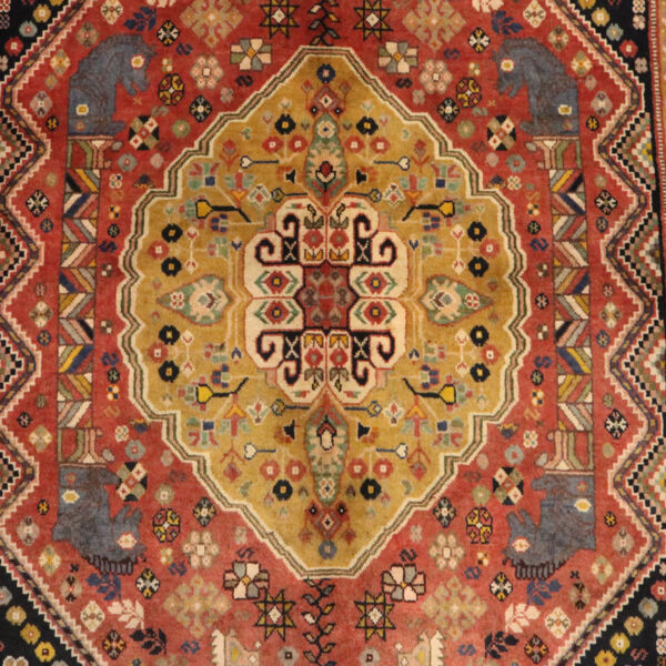 قالیچه دستبافت قشقایی (118×196) سانتیمتر-6