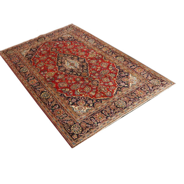 قالیچه دستبافت کاشان (135×219) سانتیمتر-5