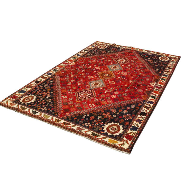 قالیچه دستبافت قشقایی (197×300) سانتیمتر-5