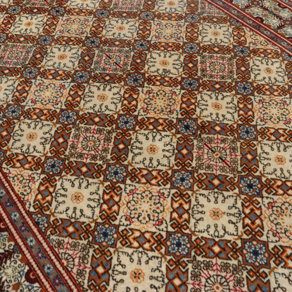 قالیچه دستبافت آنتیک کاشان (133×224) سانتیمتر-6