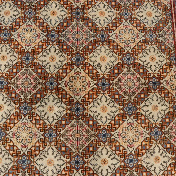 قالیچه دستبافت آنتیک کاشان (133×224) سانتیمتر-7