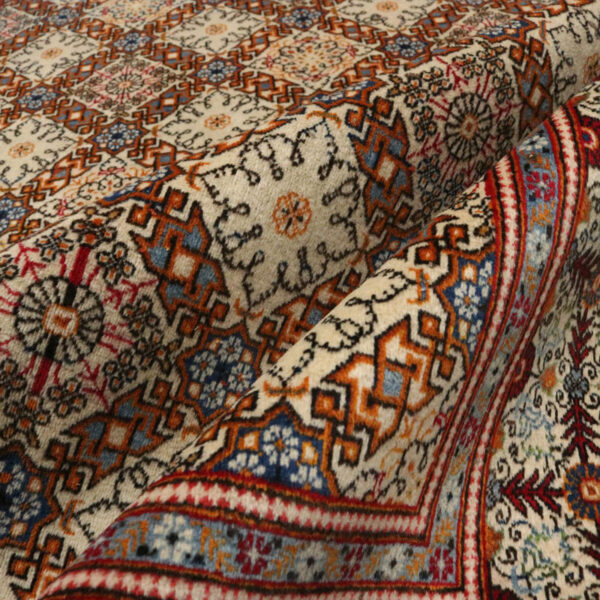 قالیچه دستبافت آنتیک کاشان (133×224) سانتیمتر-2