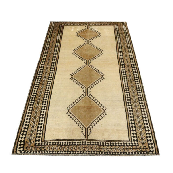قالیچه دستبافت شیراز(115×220) سانتیمتر-4