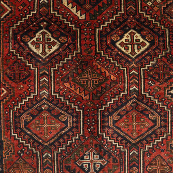 قالیچه دستبافت شیراز (112×173) سانتیمتر-7