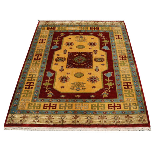 قالیچه دستبافت کردی قوچان (144×200) سانتیمتر-3
