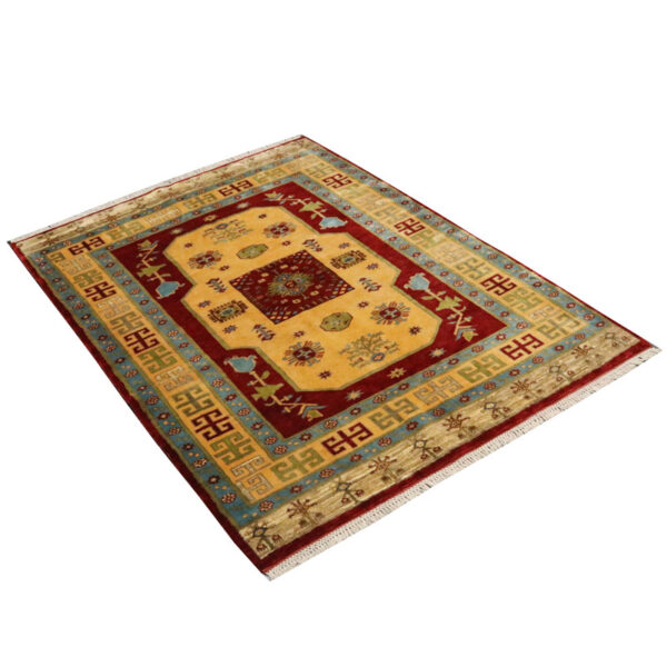 قالیچه دستبافت کردی قوچان (144×200) سانتیمتر-4