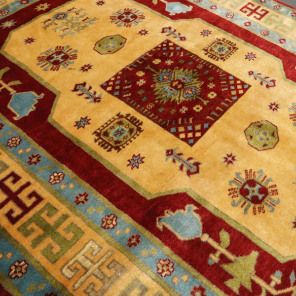 قالیچه دستبافت کردی قوچان (144×200) سانتیمتر-5
