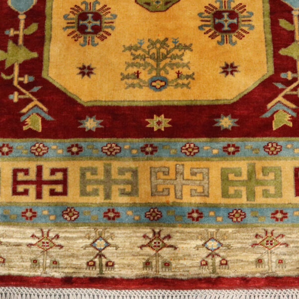 قالیچه دستبافت کردی قوچان (144×200) سانتیمتر-7