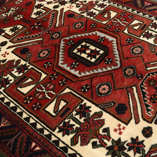 قالیچه دستبافت ساوه (128×183) سانتیمتر-6