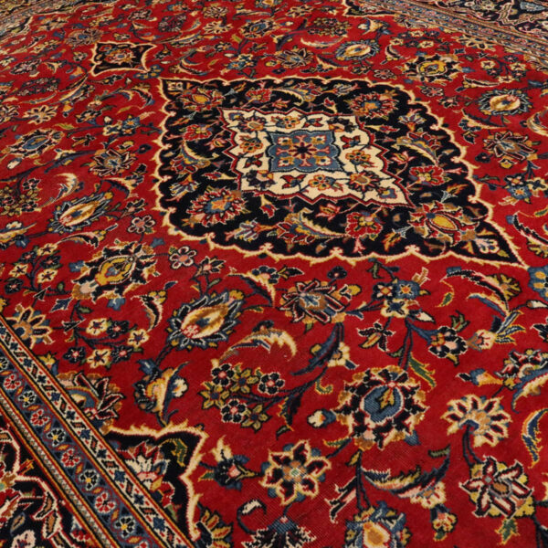 فرش دستبافت کاشان (222×340) سانتیمتر-5