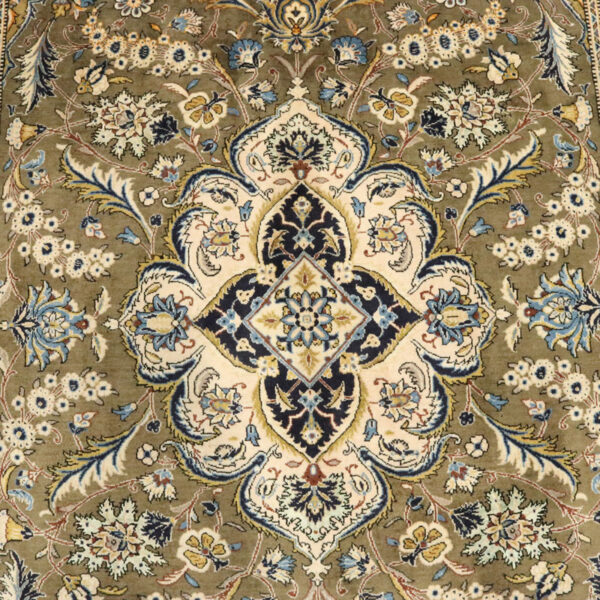 فرش دستبافت قم (197×308) سانتیمتر-7