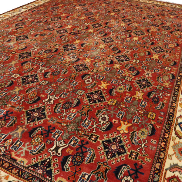فرش دستبافت قشقایی (207×322) سانتیمتر-9