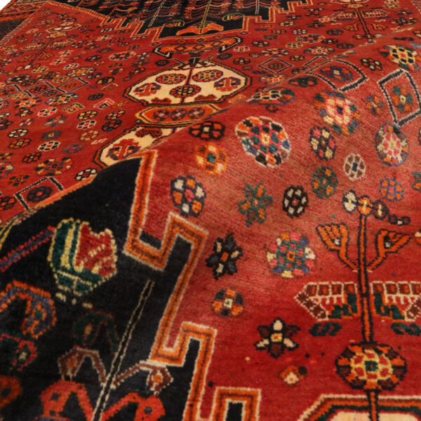 قالیچه دستبافت قشقایی (151×242) سانتیمتر-2