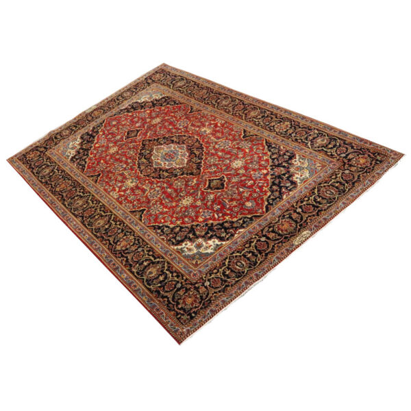 قالیچه دستبافت کاشان (140×221) سانتیمتر-5