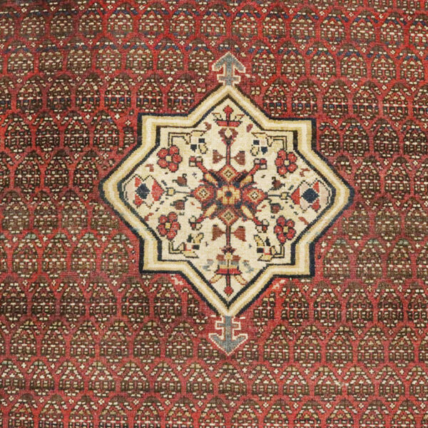 قالیچه دستبافت آنتیک ملایر (146×270) سانتیمتر-7