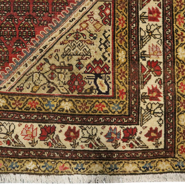 قالیچه دستبافت آنتیک ملایر (146×270) سانتیمتر-10