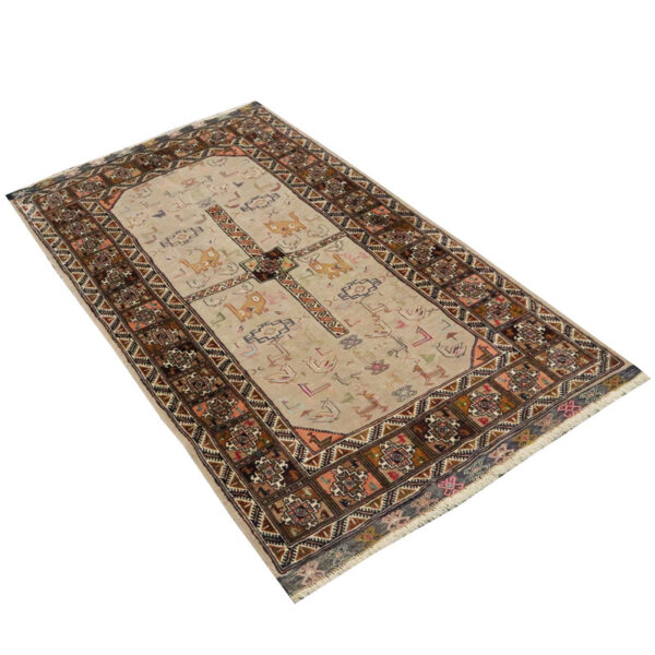 گلیم دستبافت فارس بلوچ (110×200) سانتیمتر-5