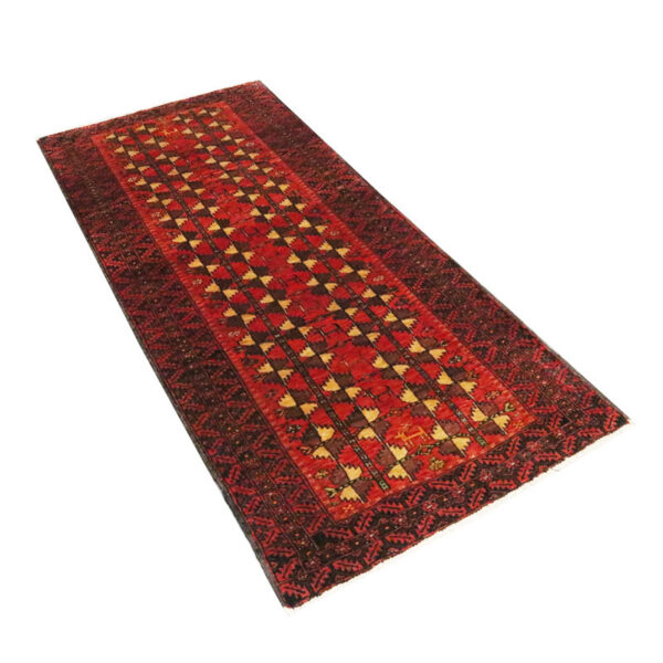 قالیچه دستبافت بلوچ (85×208) سانتیمتر-5