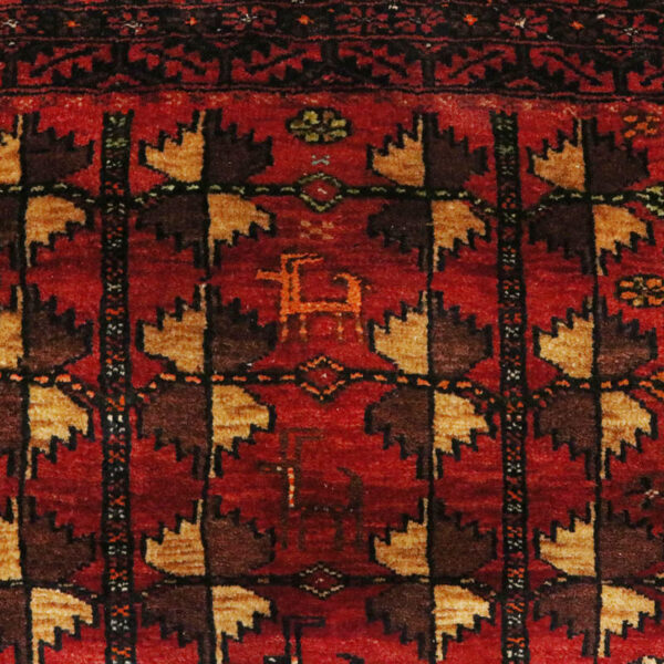 قالیچه دستبافت بلوچ (85×208) سانتیمتر-8