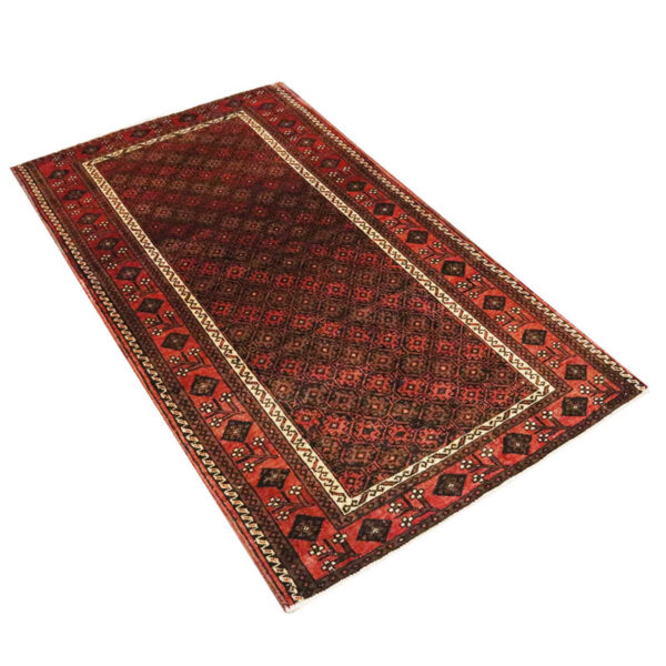 قالیچه دستبافت بلوچ (102×189) سانتیمتر-5