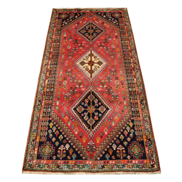قالیچه دستبافت قشقایی (95×205) سانتیمتر-4