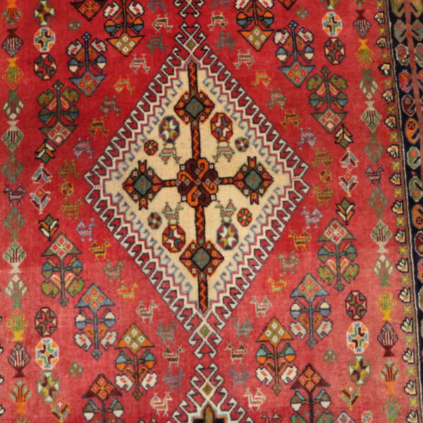 قالیچه دستبافت قشقایی (95×205) سانتیمتر-7
