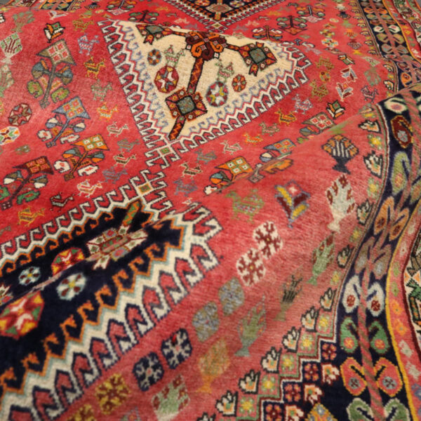 قالیچه دستبافت قشقایی (95×205) سانتیمتر-2