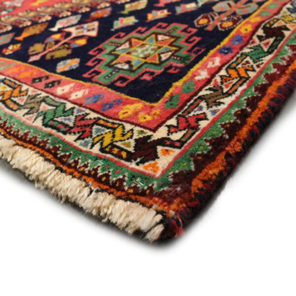 قالیچه دستبافت قشقایی (95×205) سانتیمتر-8